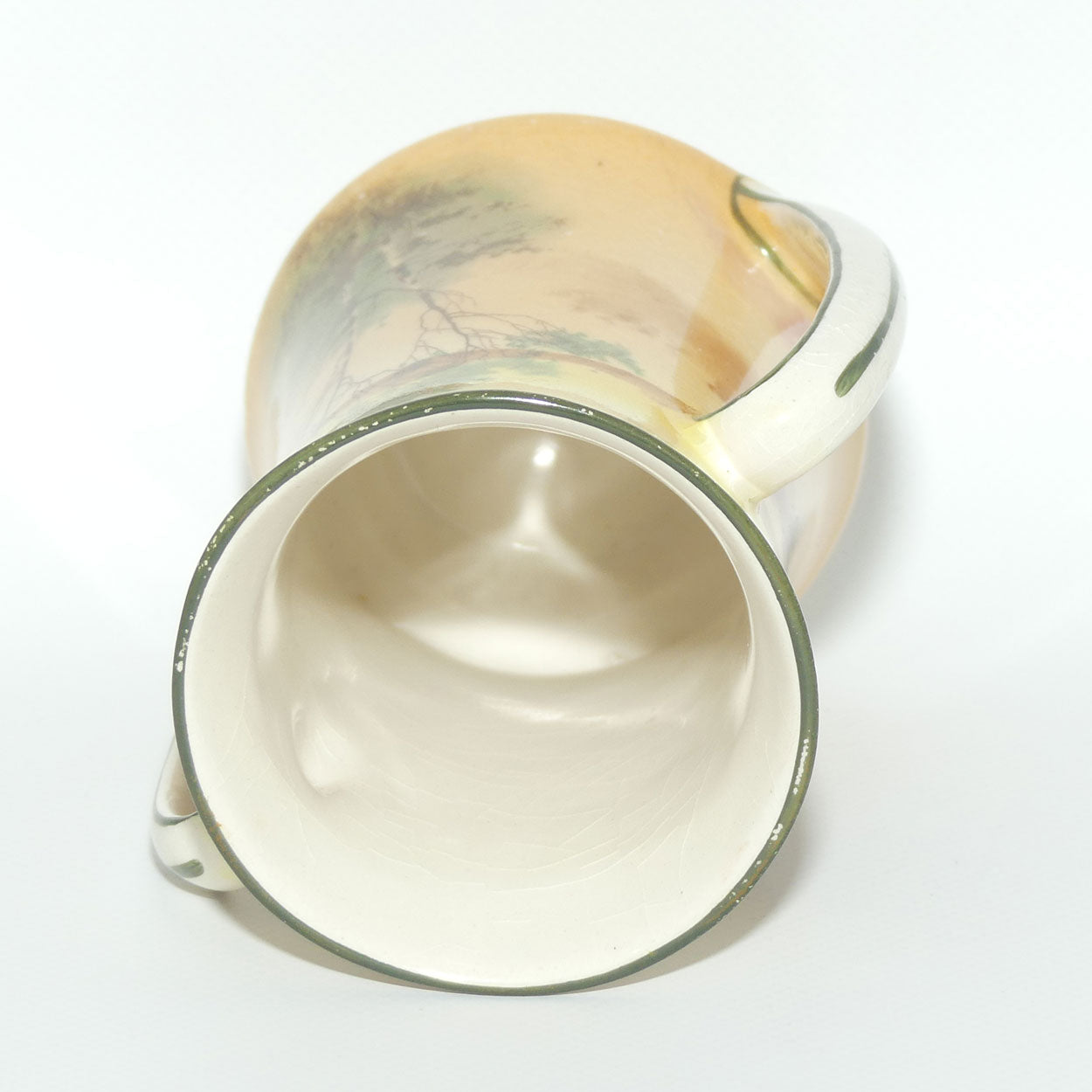 Royal Doulton Coaching Days twin loop handle vase D2716