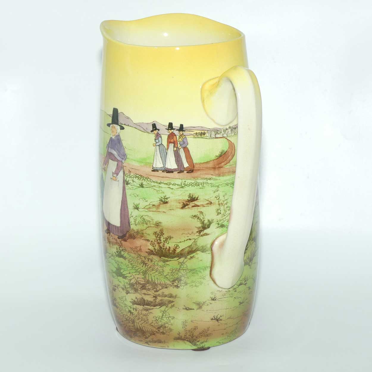 Royal Doulton Welsh pattern Mayfair shape jug and basin set D2717