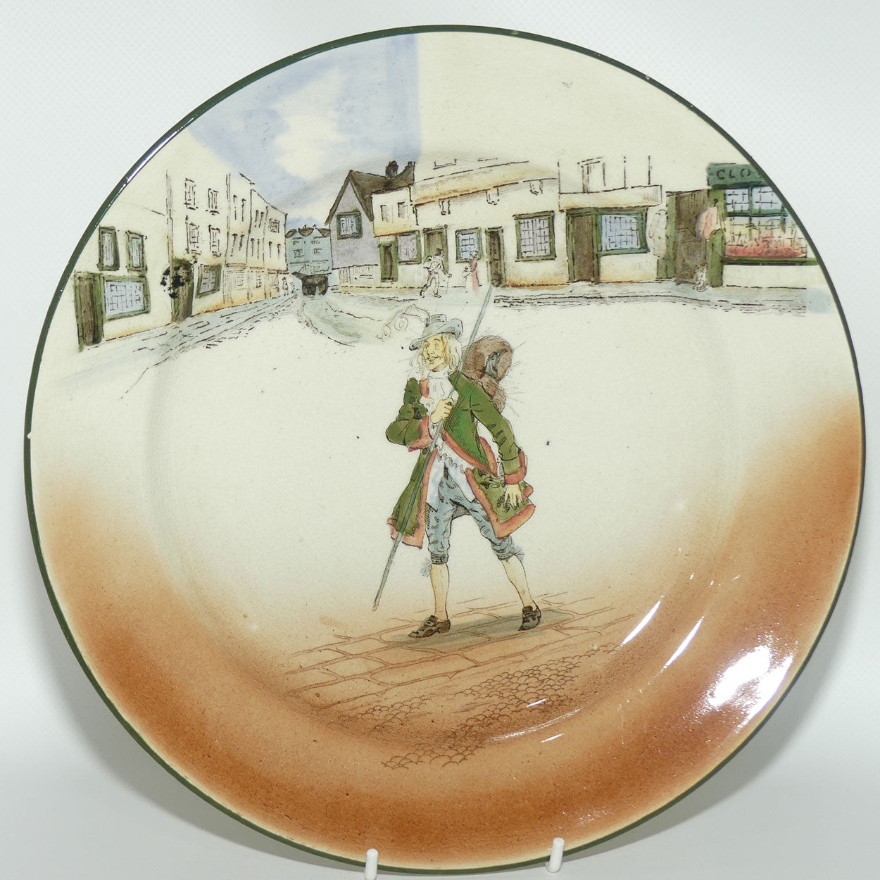 Royal Doulton Dickens Barnaby Rudge plate D2973