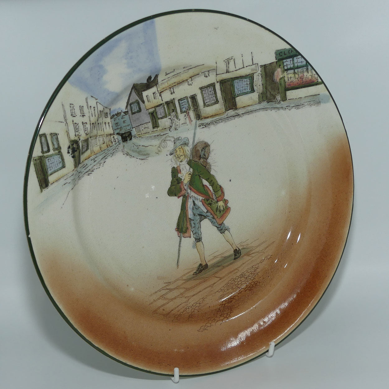 Royal Doulton Dickens Barnaby Rudge plate D2973