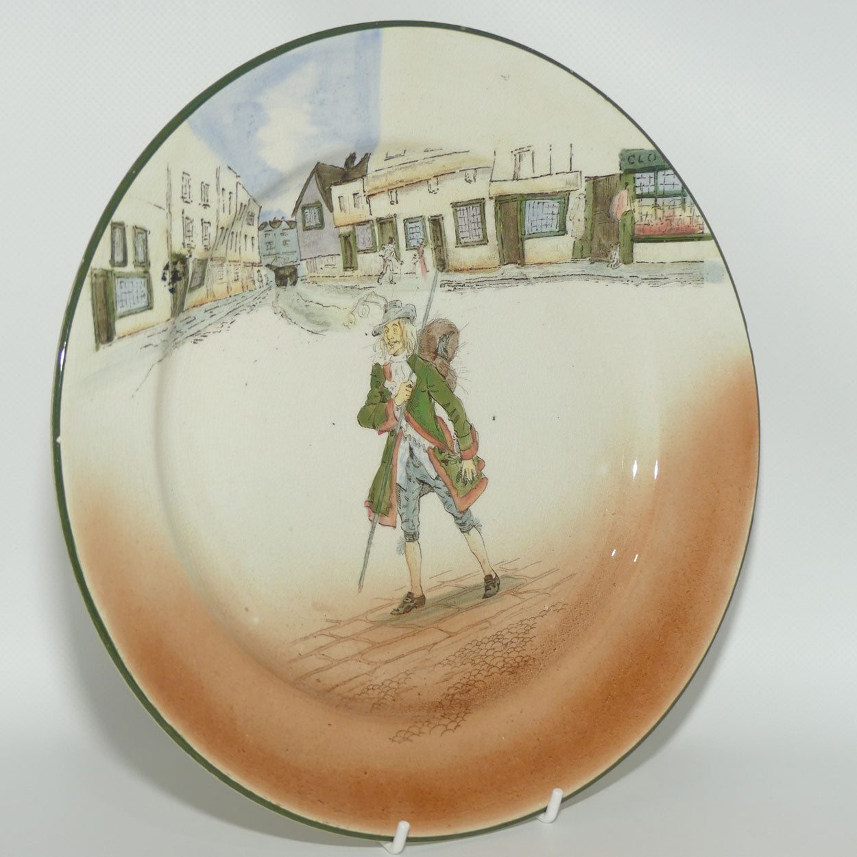Royal Doulton Dickens Barnaby Rudge plate D2973