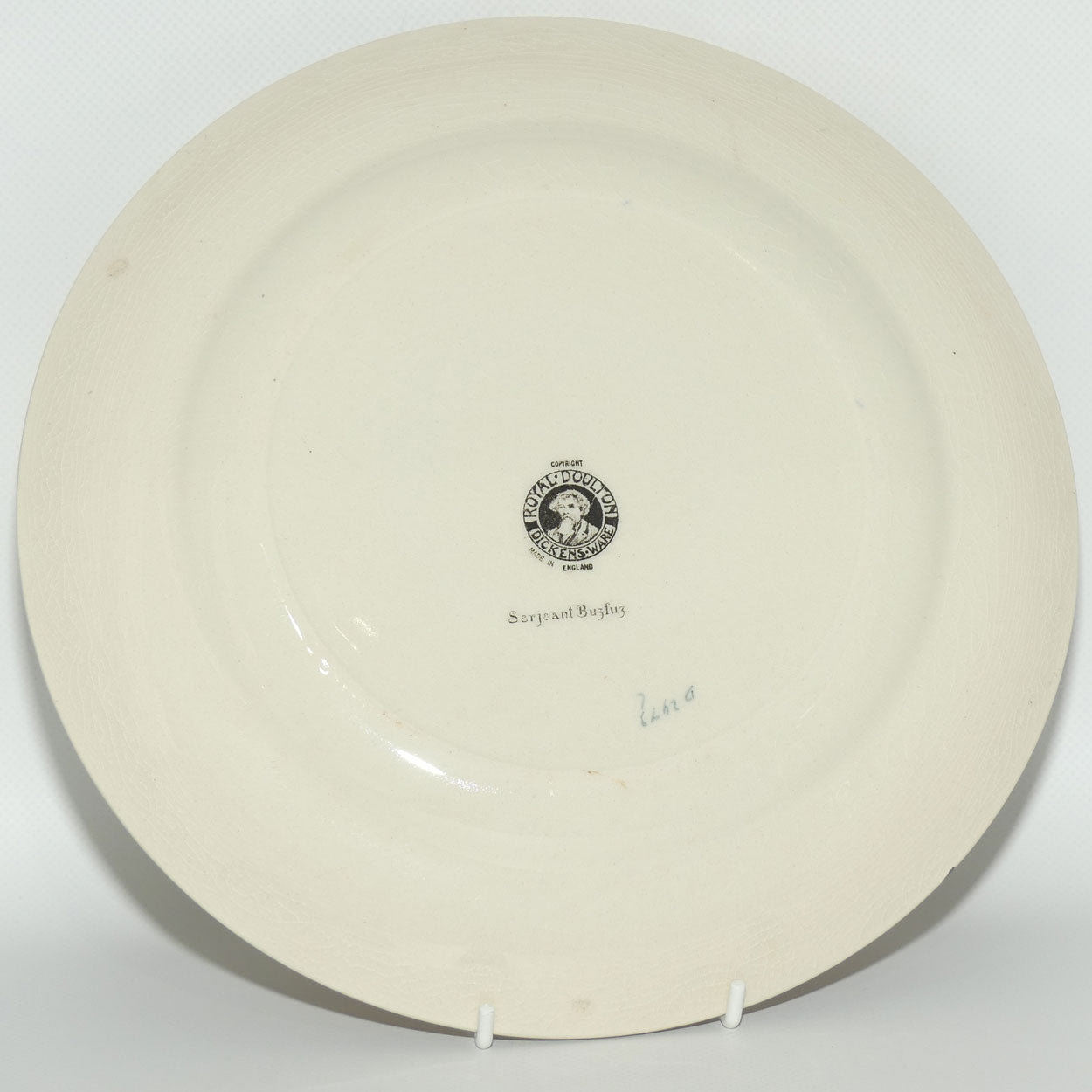 Royal Doulton Dickens Sergeant Buzfuz plate D2973 | 26cm
