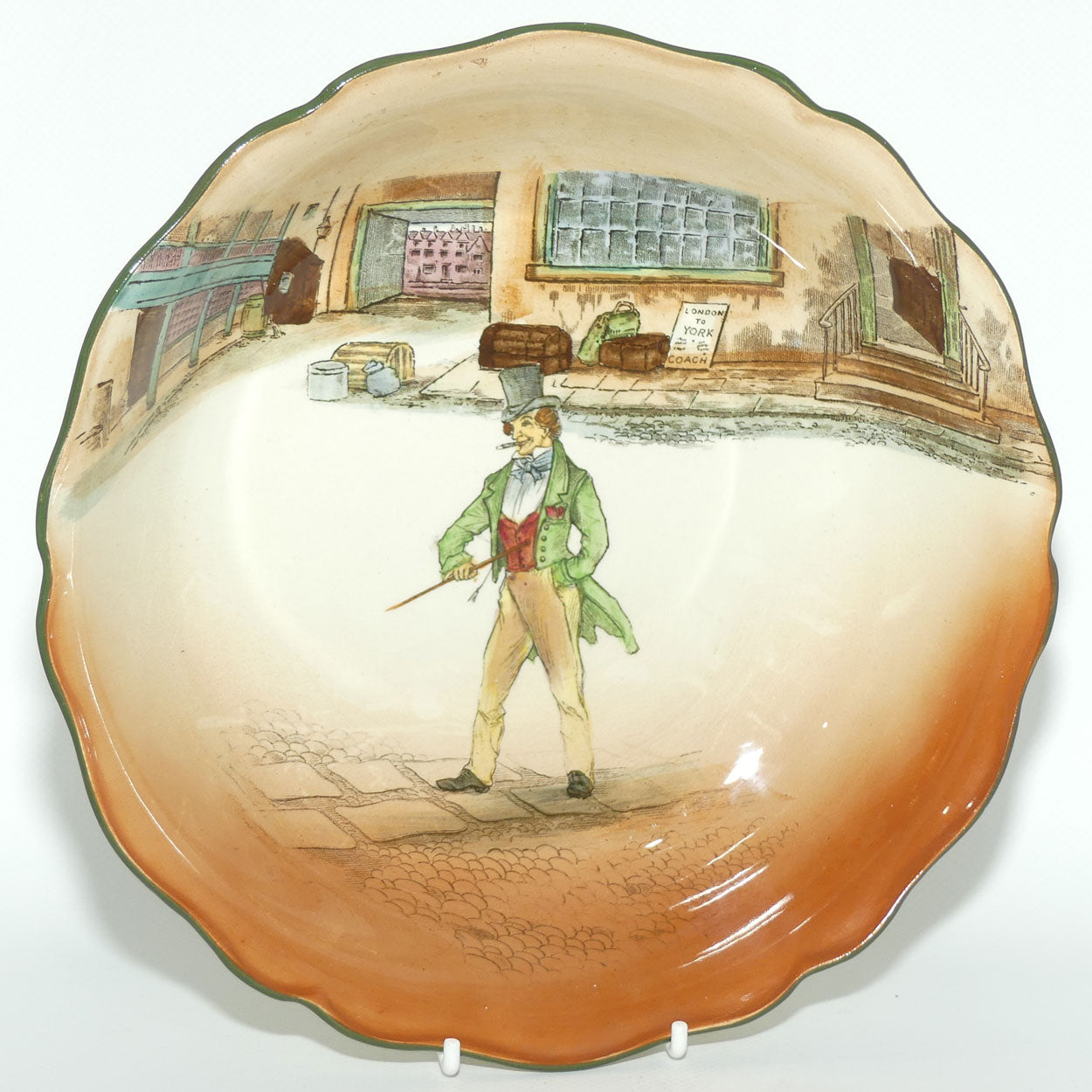 Royal Doulton Dickens Dick Swiveller large bowl D2793 | 23.5cm