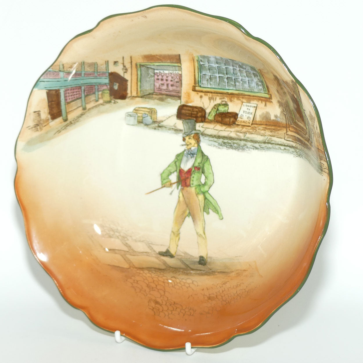 Royal Doulton Dickens Dick Swiveller large bowl D2793 | 23.5cm