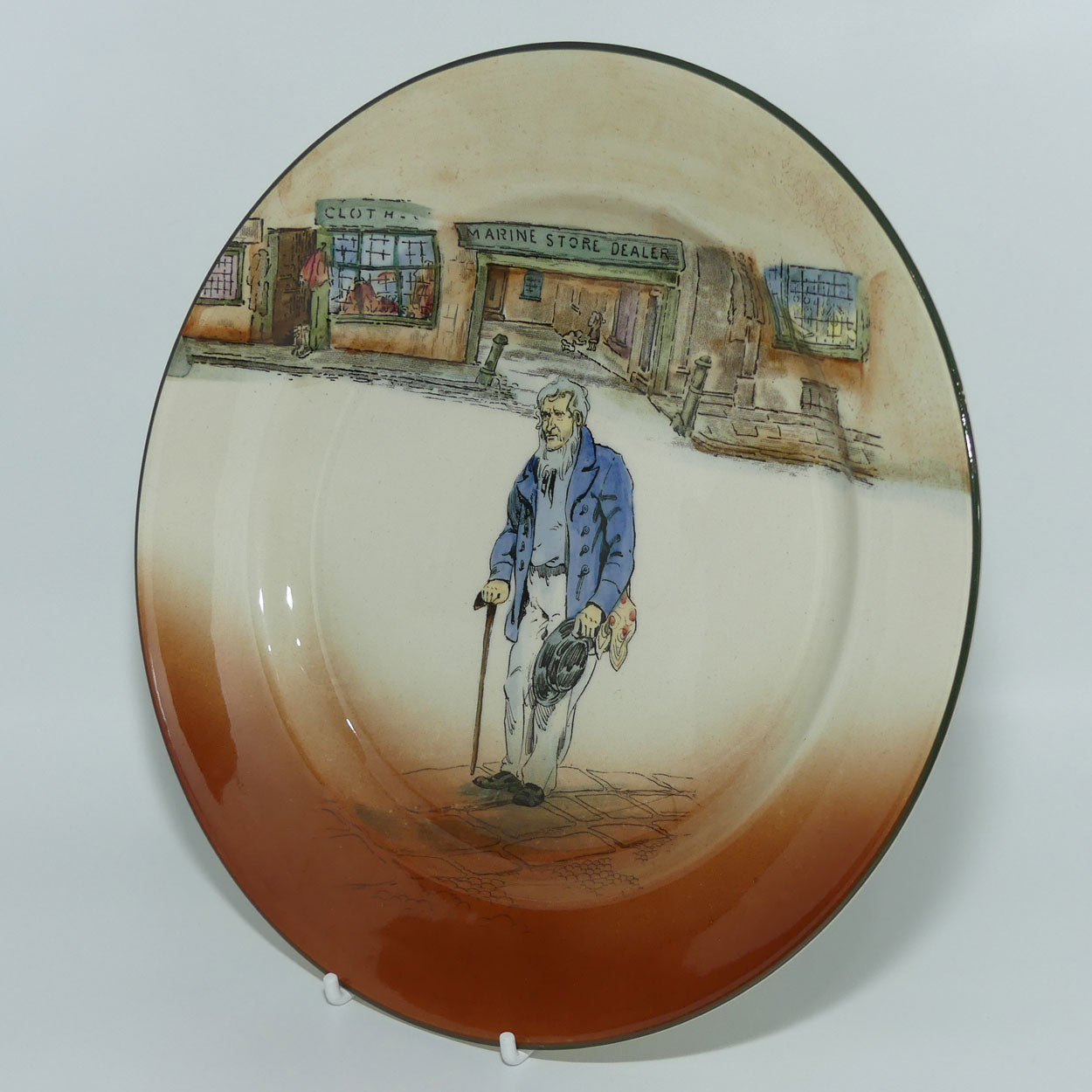 Royal Doulton Dickens Old Peggoty plate | 24cm | D2973