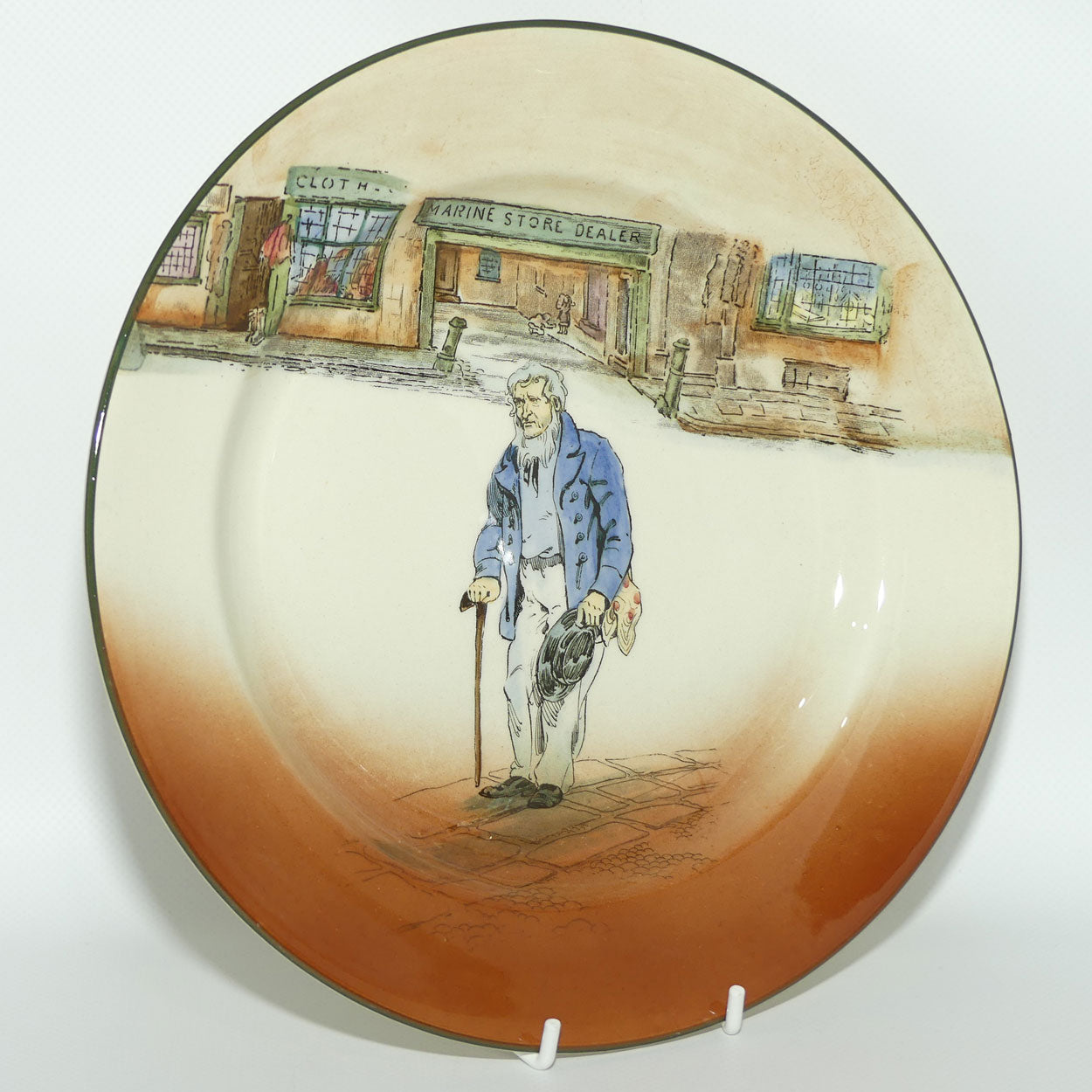 Royal Doulton Dickens Old Peggoty plate | 24cm | D2973