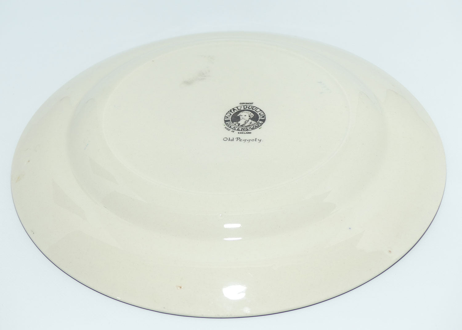Royal Doulton Dickens Old Peggoty plate | 24cm | D2973