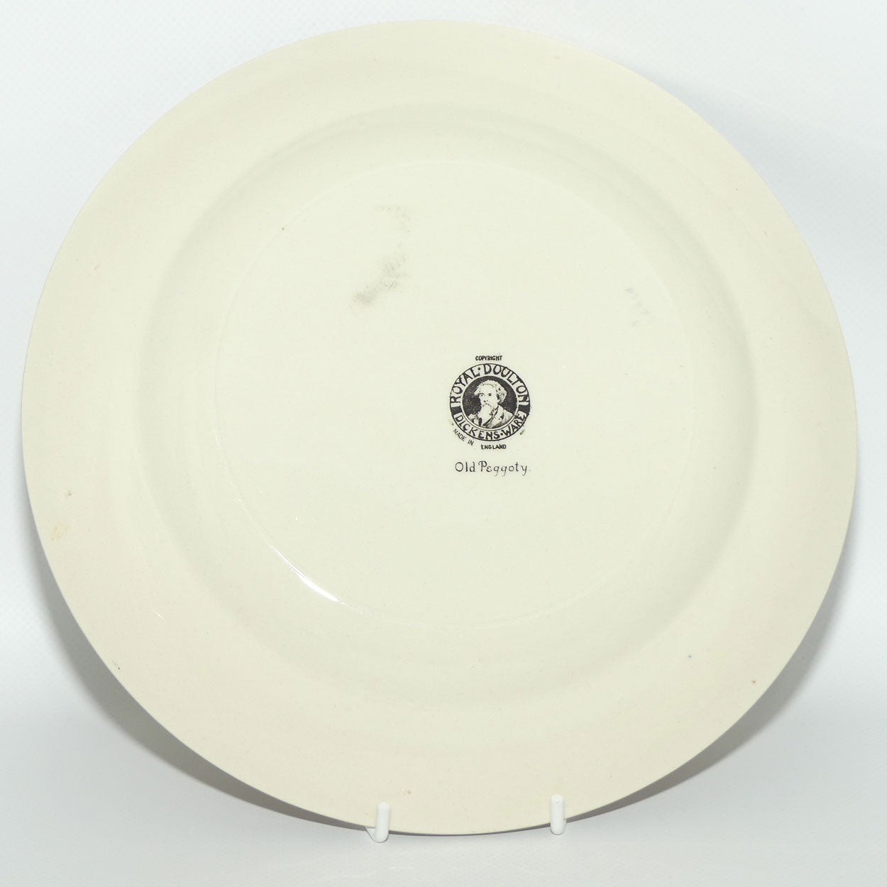 Royal Doulton Dickens Old Peggoty plate | 24cm | D2973