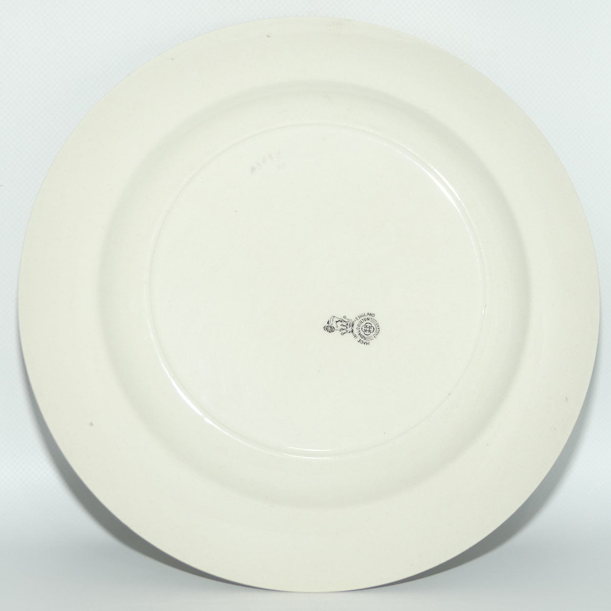 Royal Doulton Professionals series | The Bookworm plate D3089 | Green border | #3