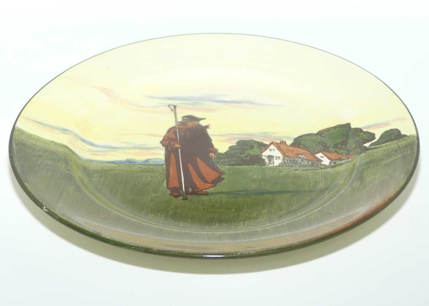 Royal Doulton Farmworkers Silhouette plate D3356 | 24cms