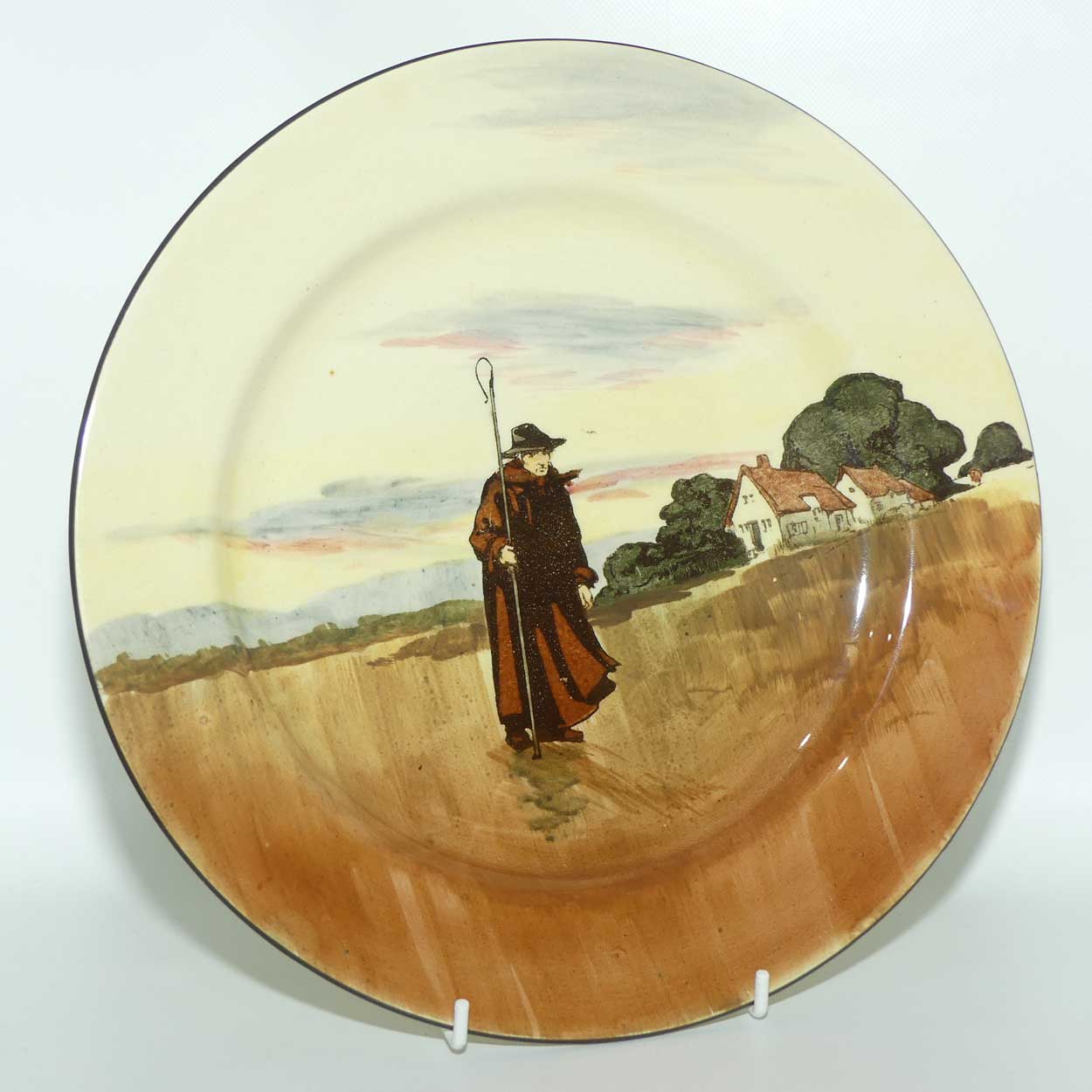 Royal Doulton Farmworkers Silhouette plate D3356 | 26cms | #2