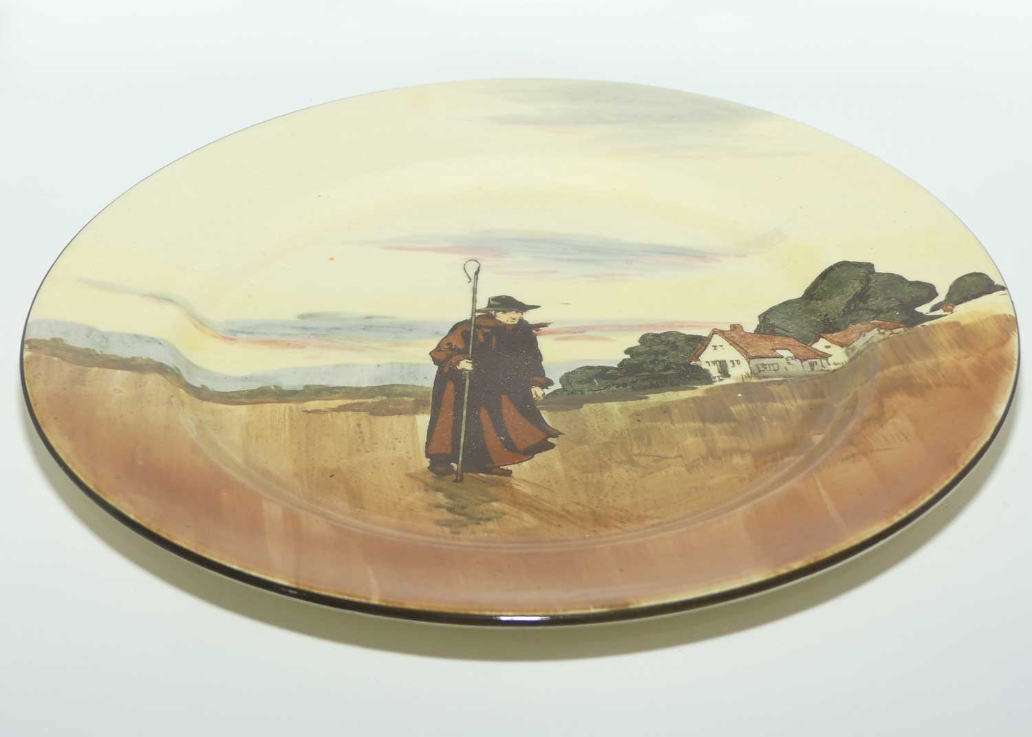 Royal Doulton Farmworkers Silhouette plate D3356 | 26cms | #2