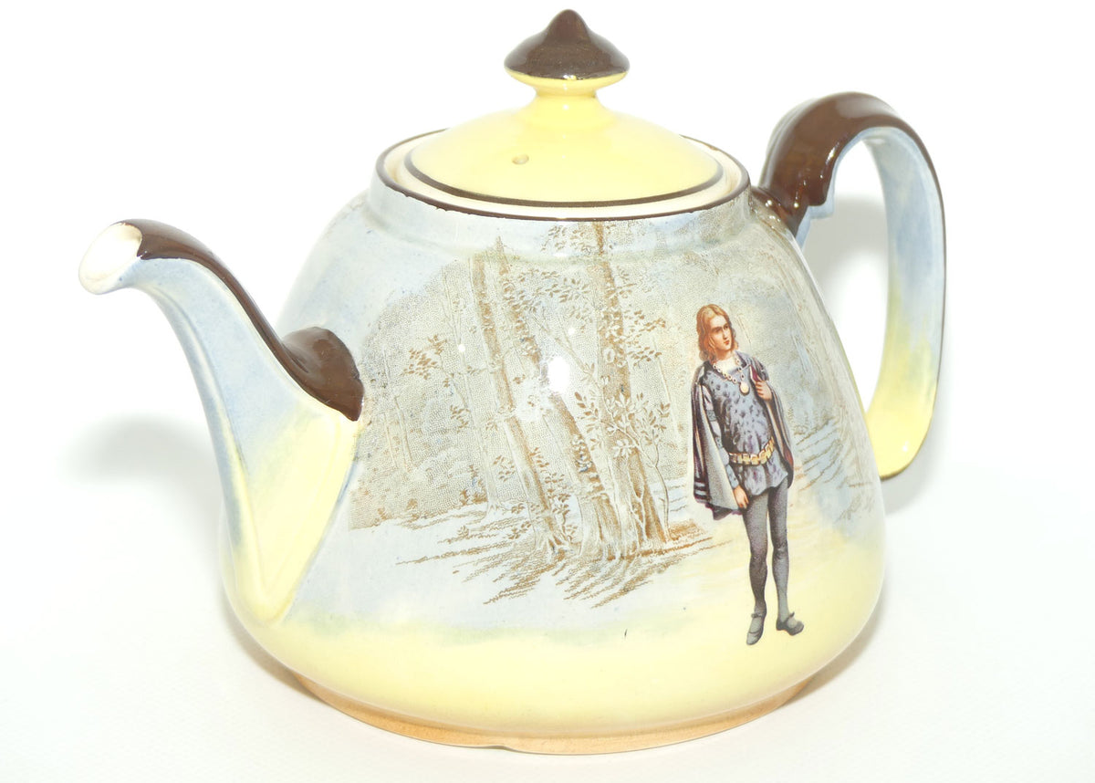 Royal Doulton Shakespearean Hamlet tea pot D3596