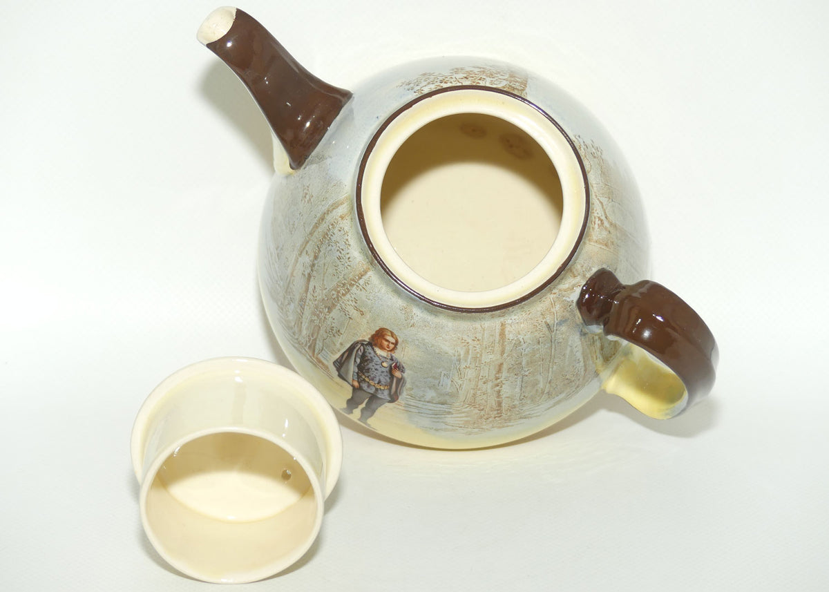 Royal Doulton Shakespearean Hamlet tea pot D3596