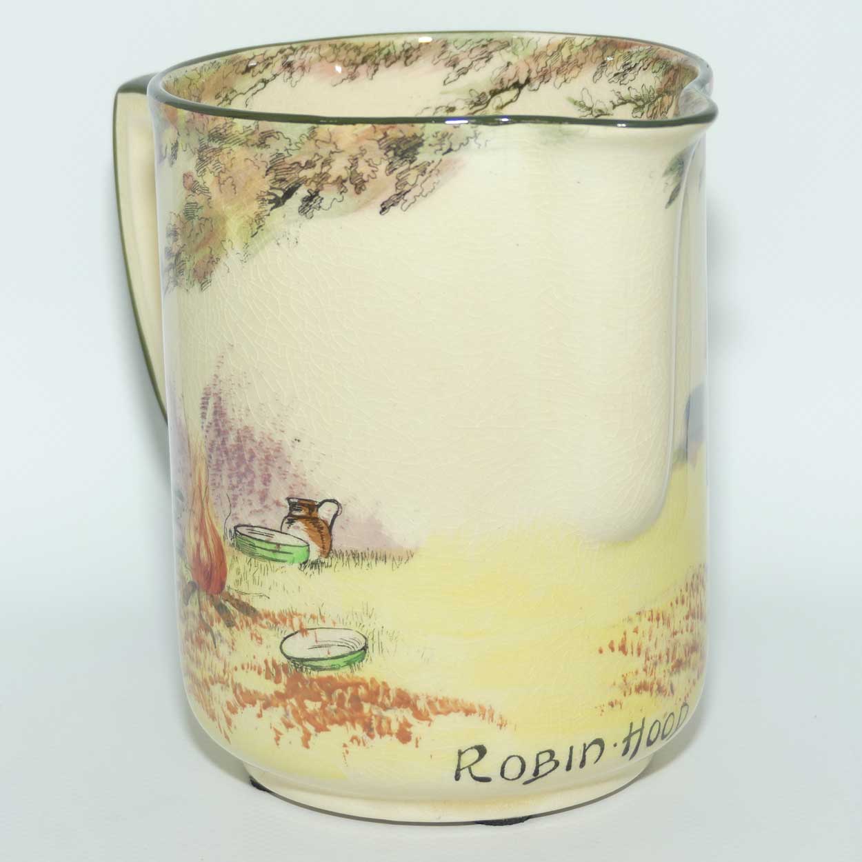 Royal Doulton Under the Greenwood Tree | Robin Hood jug D3751 | Robin Hood The Friend of the Poor