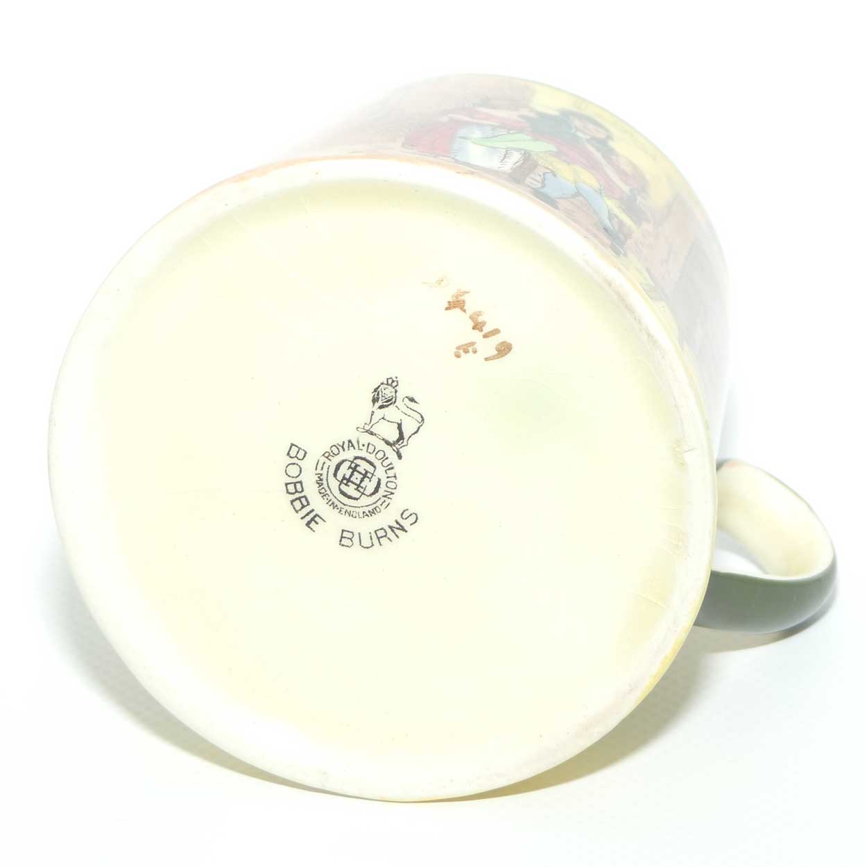 Royal Doulton Robert Burns | Bobbie Burns mug D4419