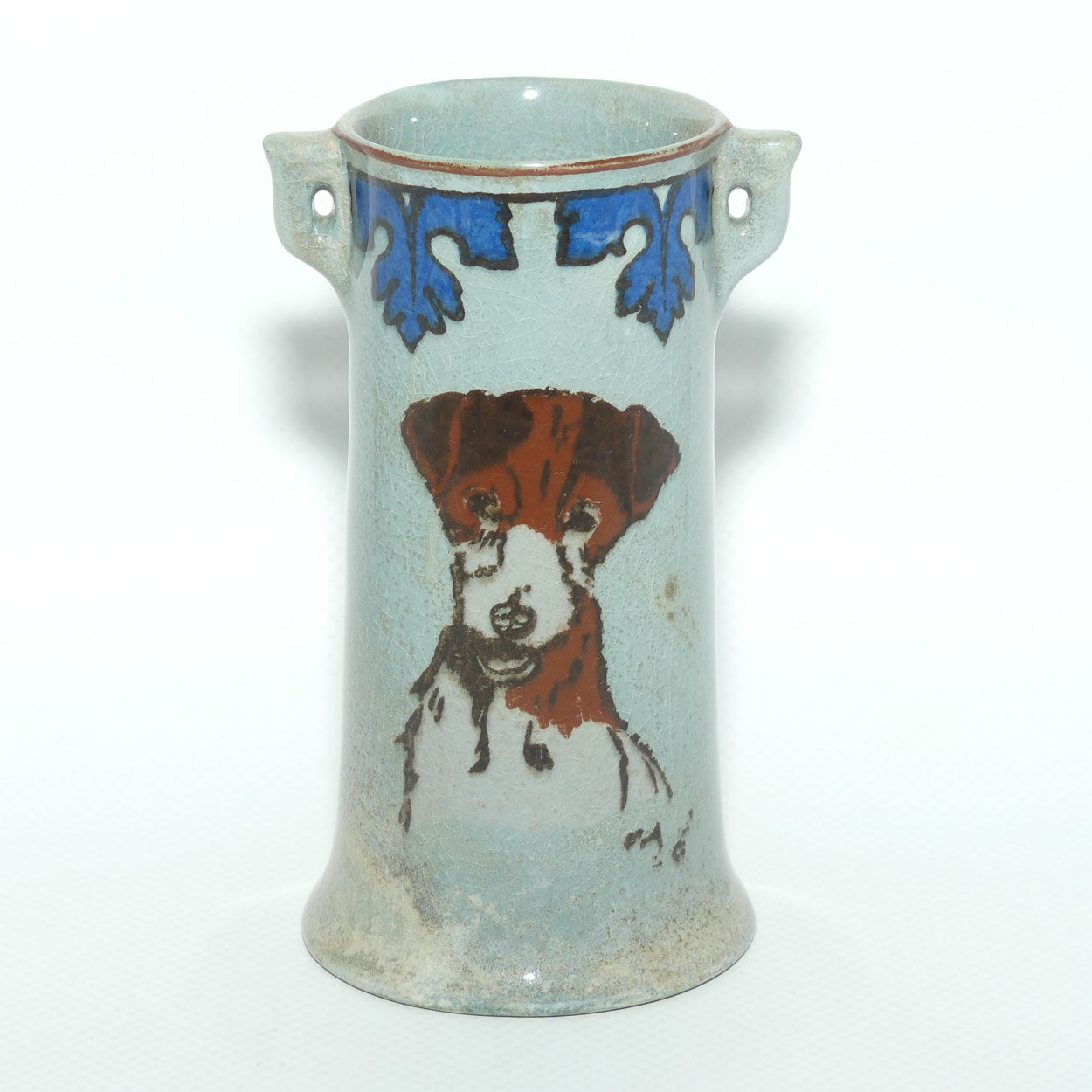 Royal Doulton Cecil Aldins Dogs vase D4525 | Titanian Glaze