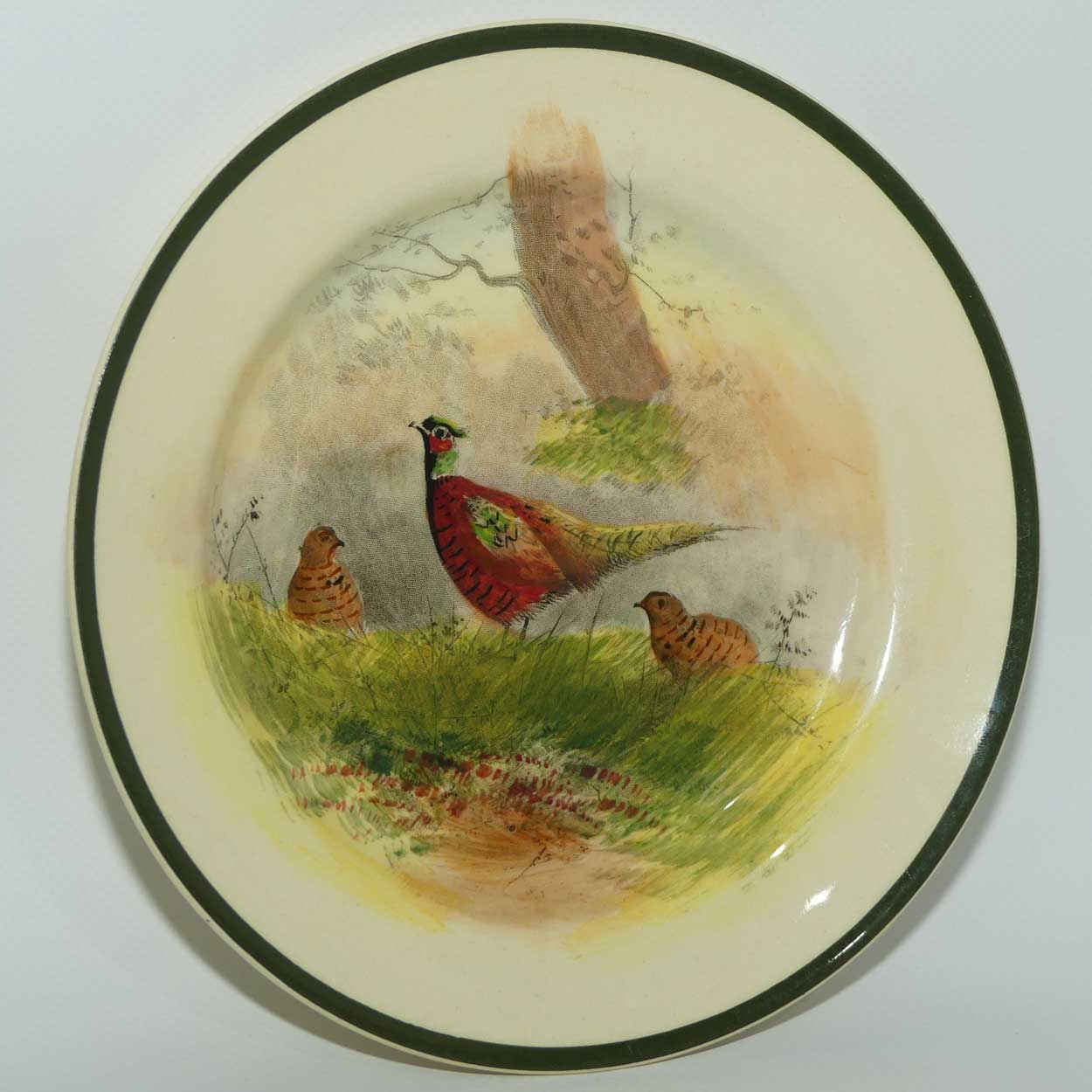 Royal Doulton Game Birds A series Pheasant D4586 plate | 19cms diam