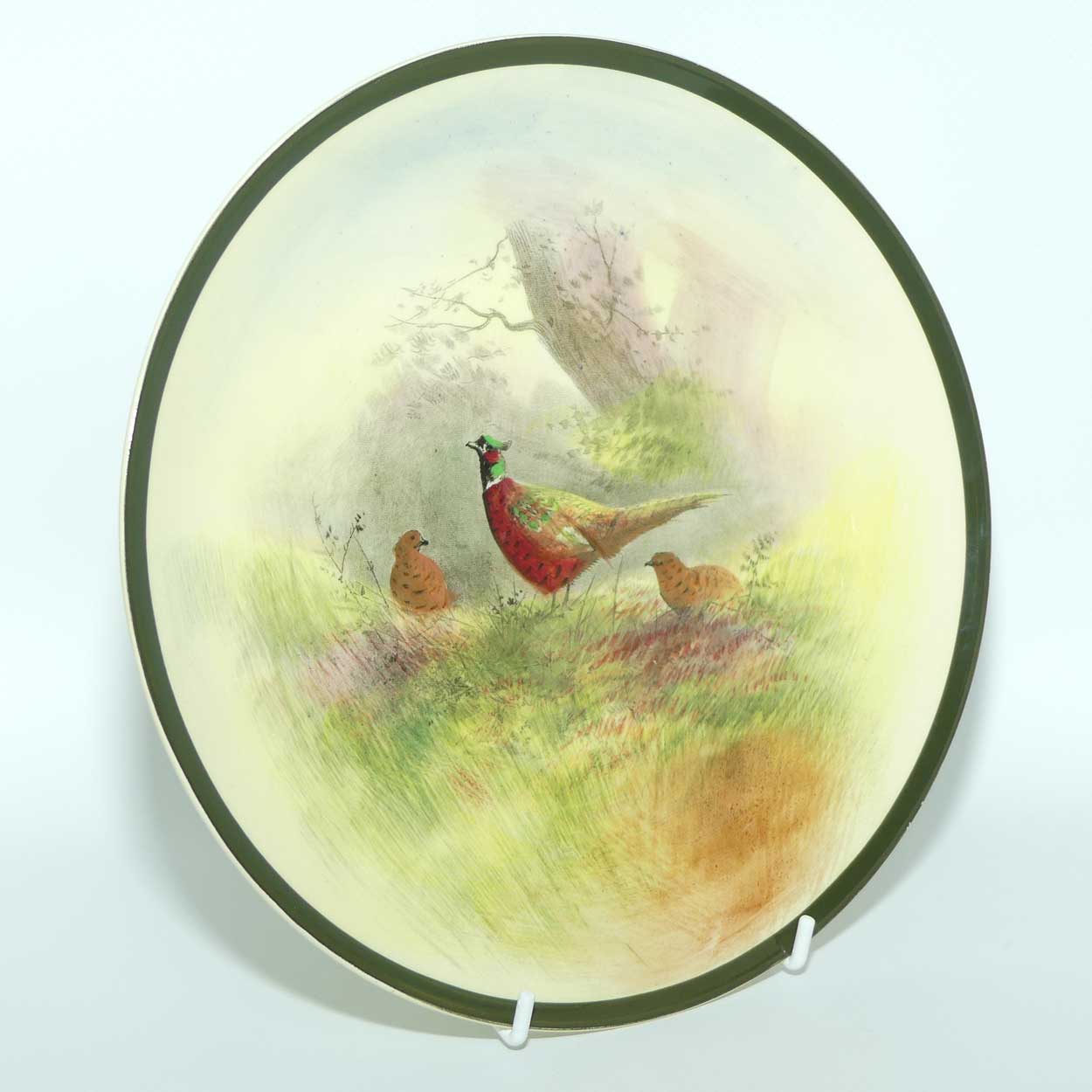 Royal Doulton Game Birds A series Pheasant D4586 plate | 23cms diam
