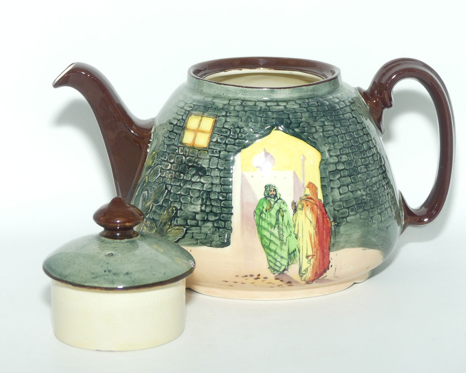 Royal Doulton Moorish Gateway tea pot D4601 | Joan shape