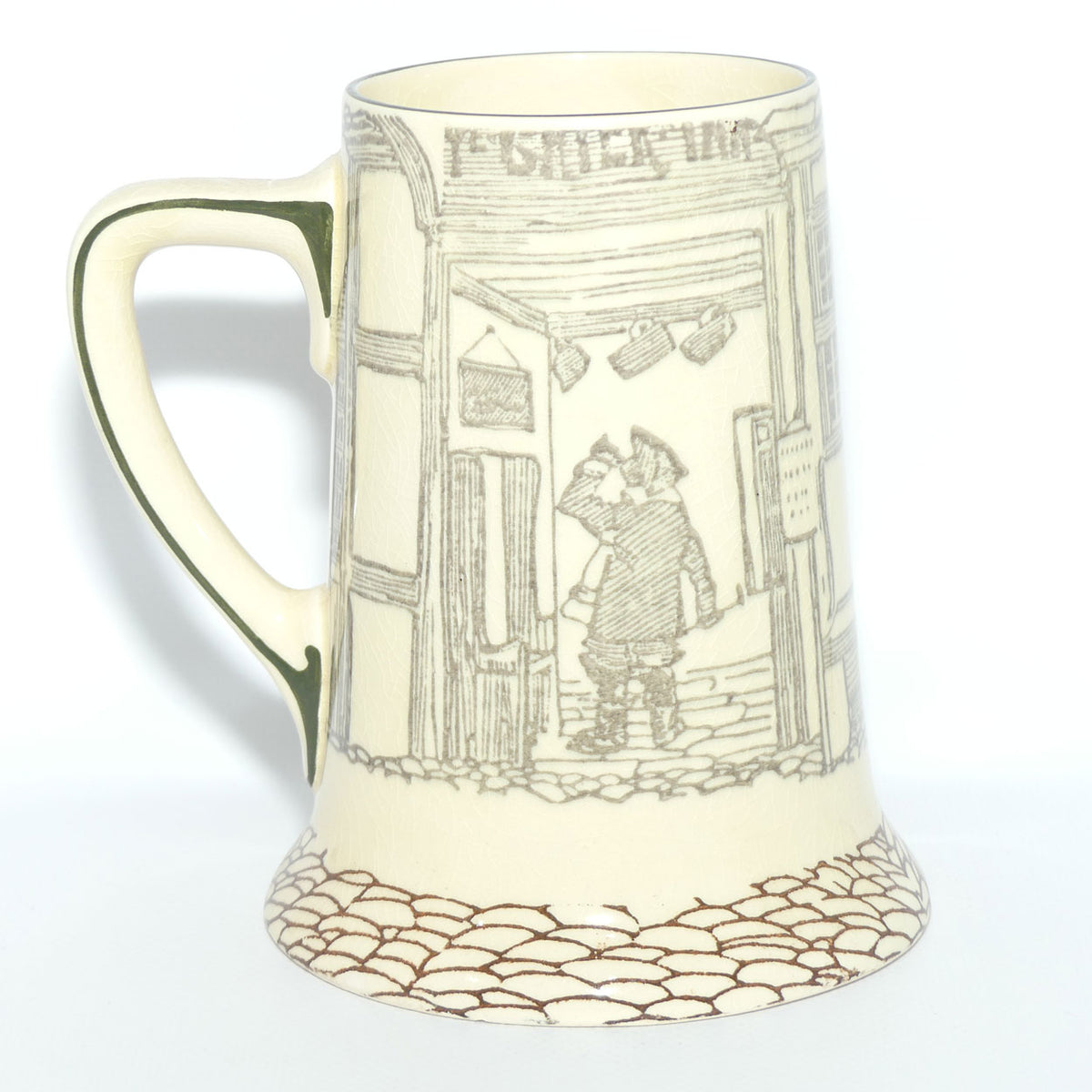 Royal Doulton Shakespearean Knights tankard D4750 | Sir Andrew Aguecheek