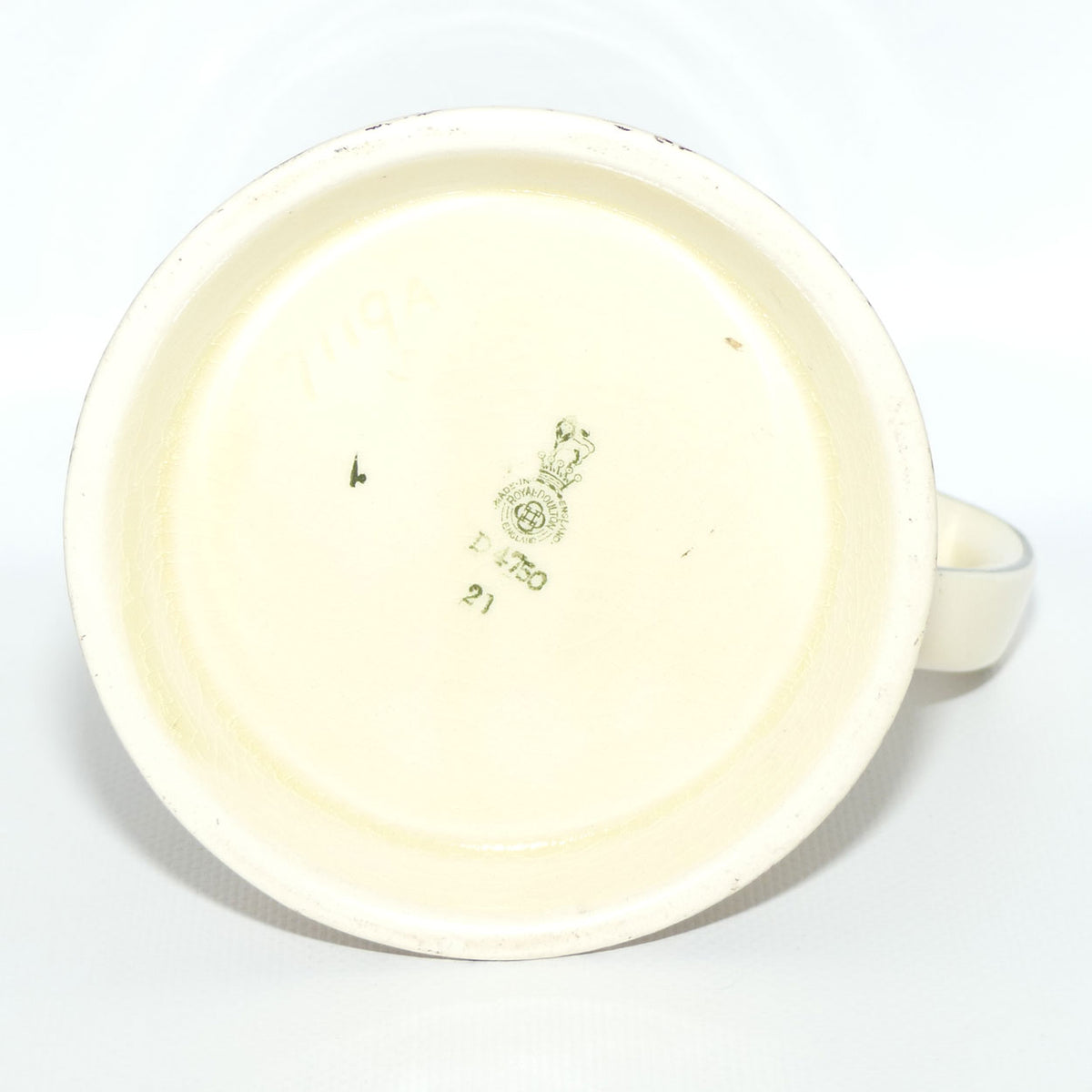 Royal Doulton Shakespearean Knights tankard D4750 | Sir Andrew Aguecheek