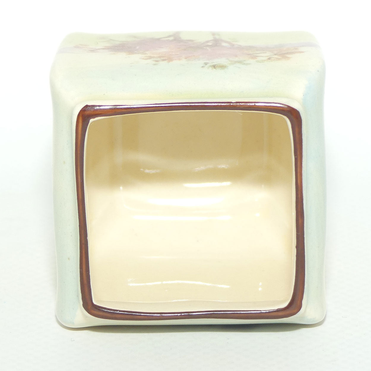 Royal Doulton English Cottages A vase mini box section vase D4987