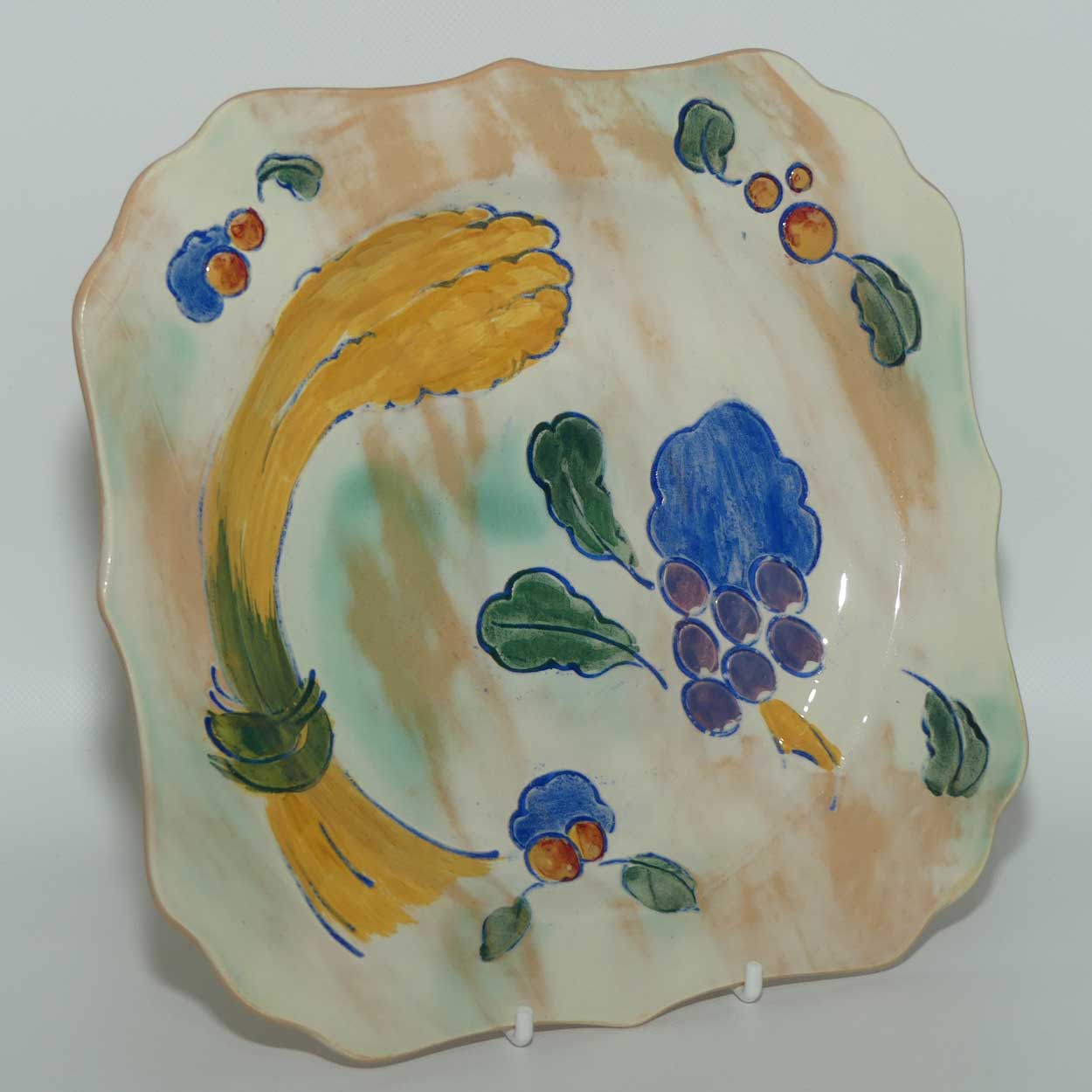 Royal Doulton Art Deco Brangwyn Ware plate | Square | D5034