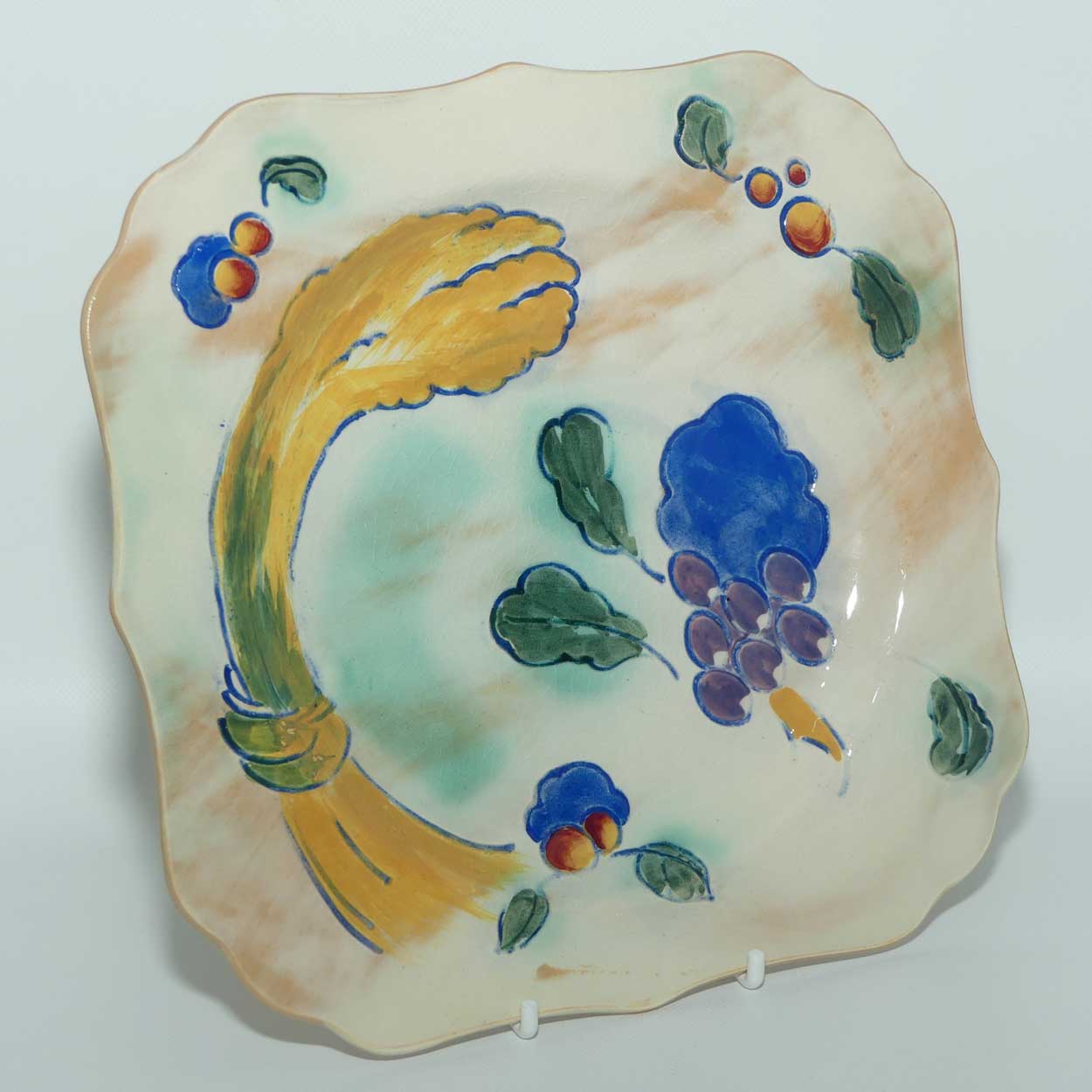 Royal Doulton Art Deco Brangwyn Ware plate | Square | D5034