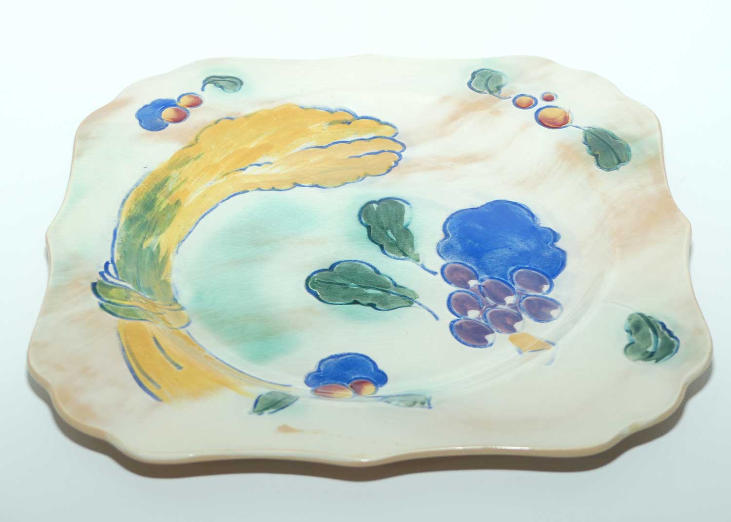 Royal Doulton Art Deco Brangwyn Ware plate | Square | D5034