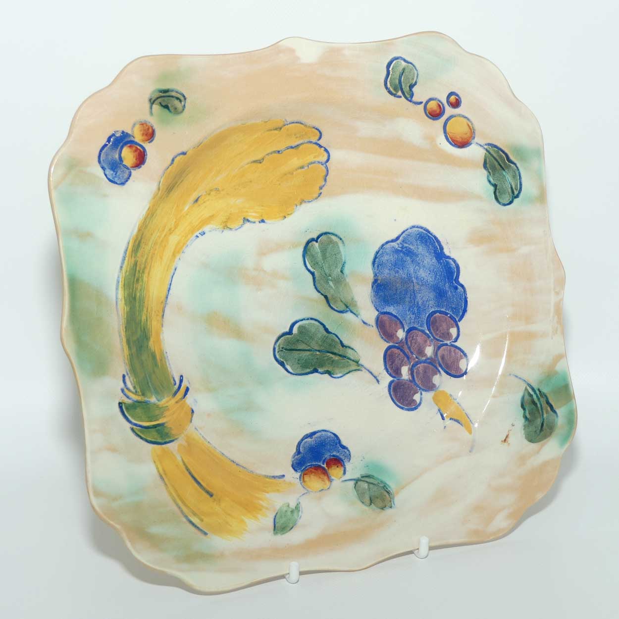 Royal Doulton Art Deco Brangwyn Ware plate | Square | D5034