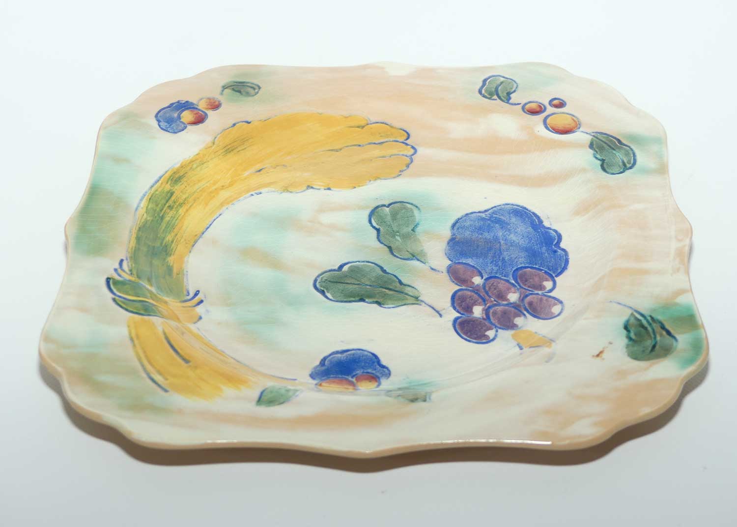 Royal Doulton Art Deco Brangwyn Ware plate | Square | D5034