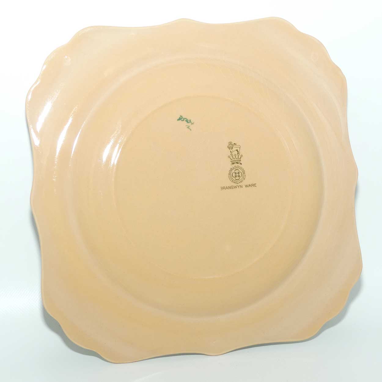 Royal Doulton Art Deco Brangwyn Ware plate | Square | D5034