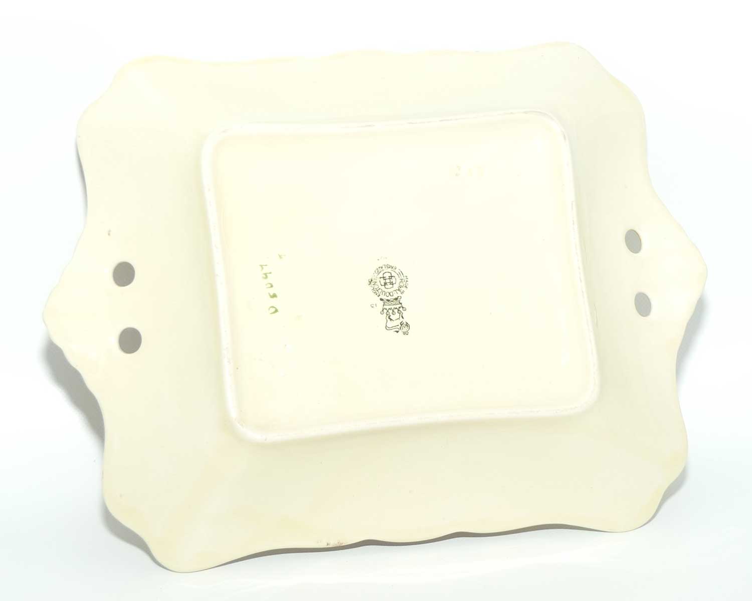 Royal Doulton Poppies in Cornfield pierced handle tray D5097