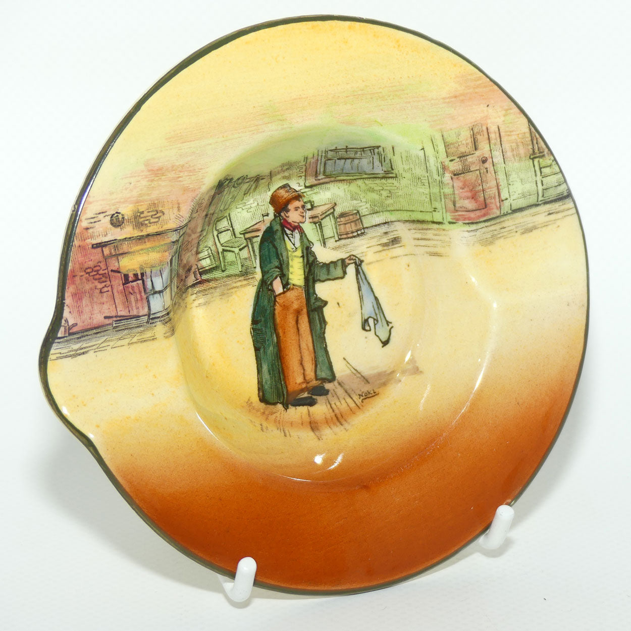 Royal Doulton Dickens Artful Dodger ashtray D5175