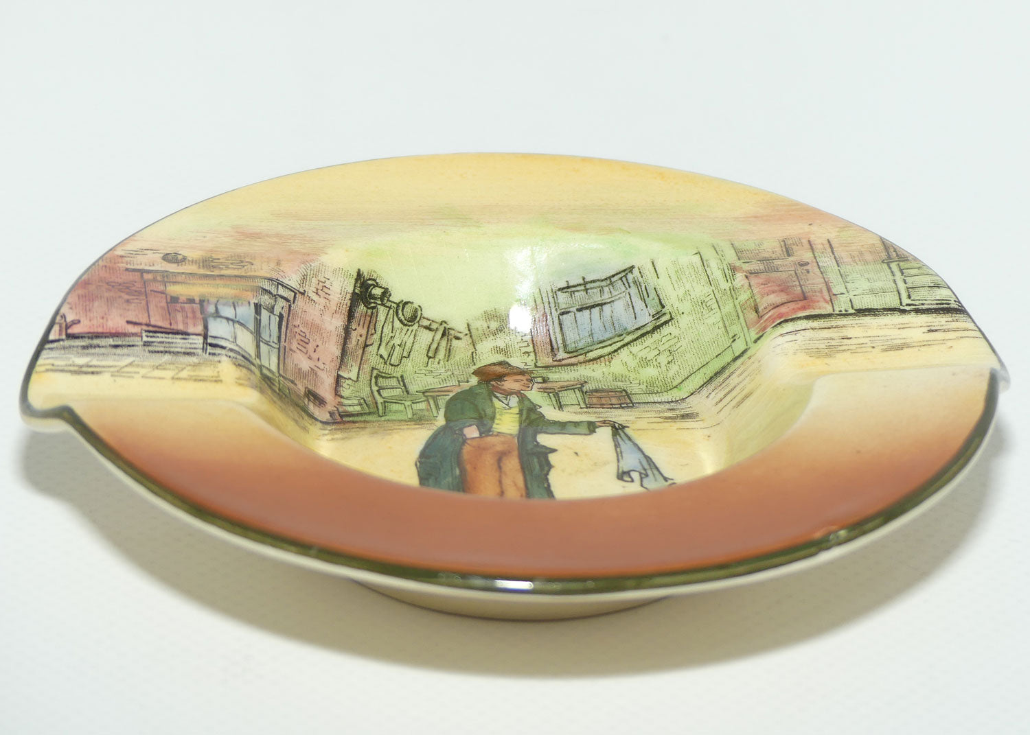 Royal Doulton Dickens Artful Dodger ashtray D5175