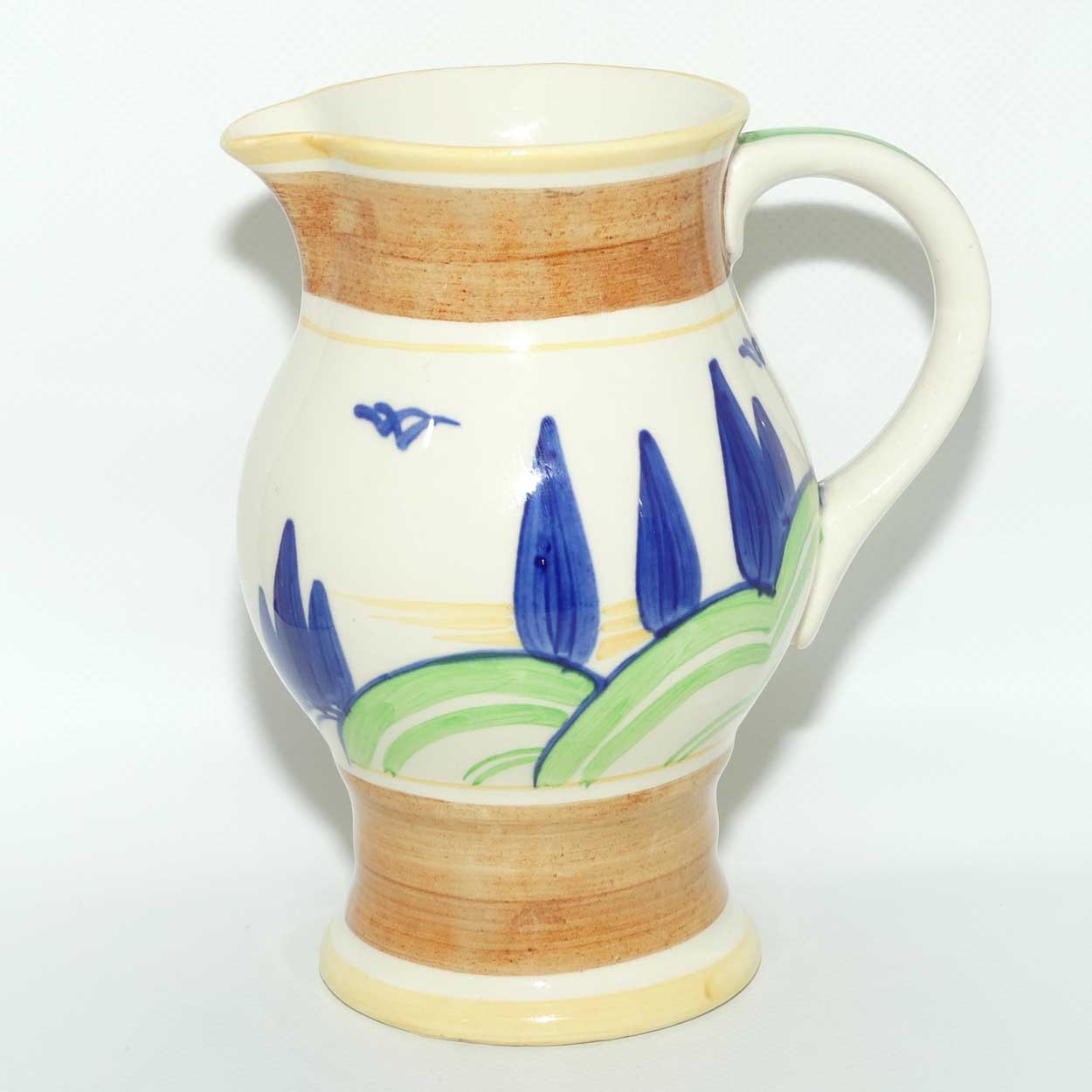 Royal Doulton Art Deco Woodland pattern jug D5352