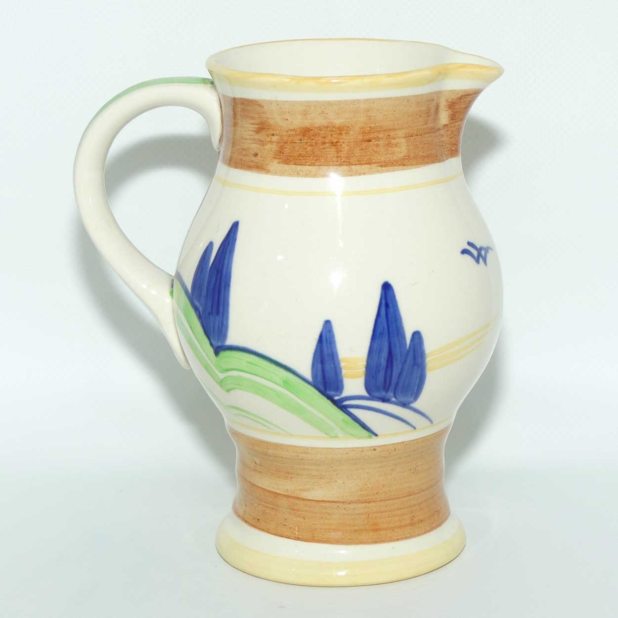 Royal Doulton Art Deco Woodland pattern jug D5352