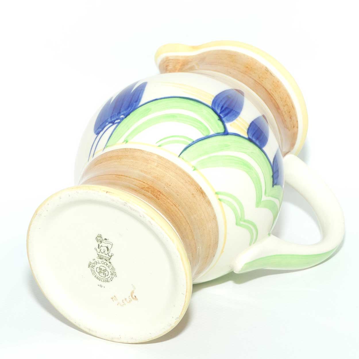 Royal Doulton Art Deco Woodland pattern jug D5352