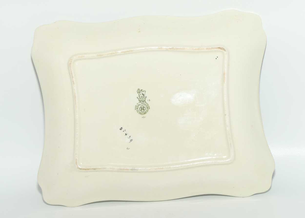 Royal Doulton Violets tray D5439