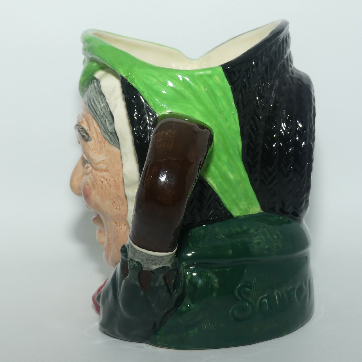 D5451 Royal Doulton large character jug Sairey Gamp