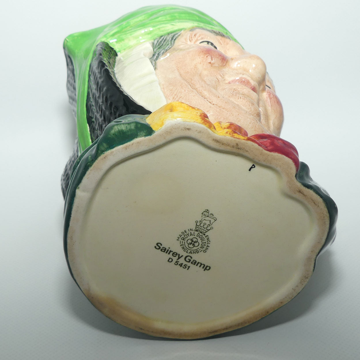 D5451 Royal Doulton large character jug Sairey Gamp