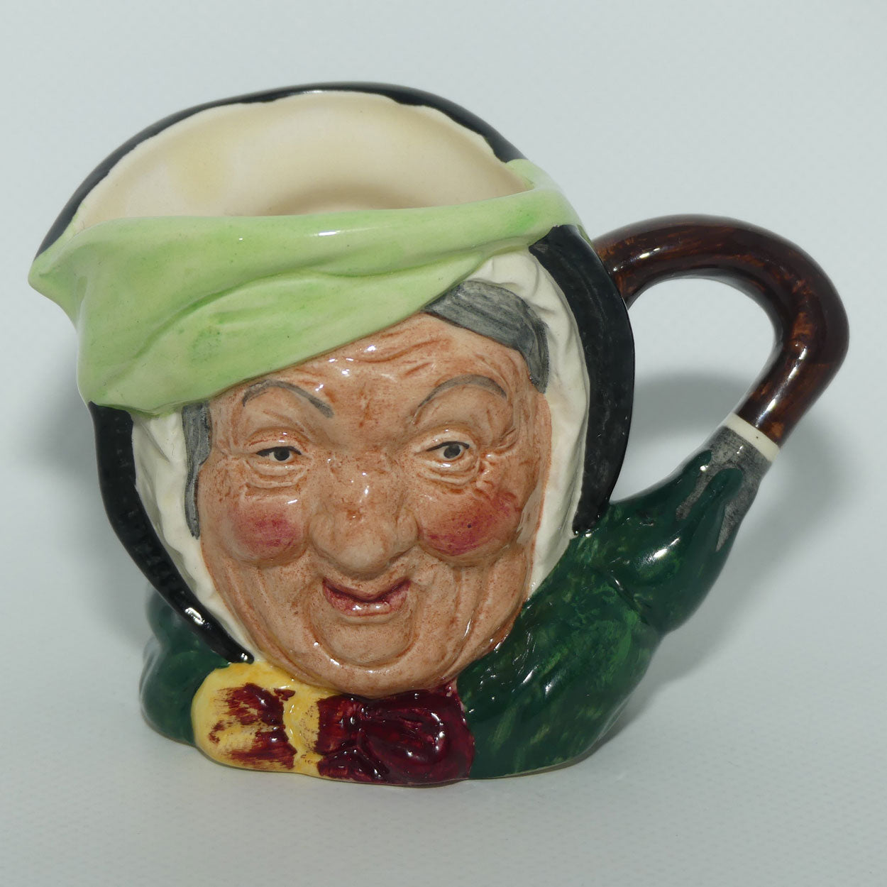 D5528 stamped D5451 Royal Doulton small character jug Sairey Gamp | misstamped