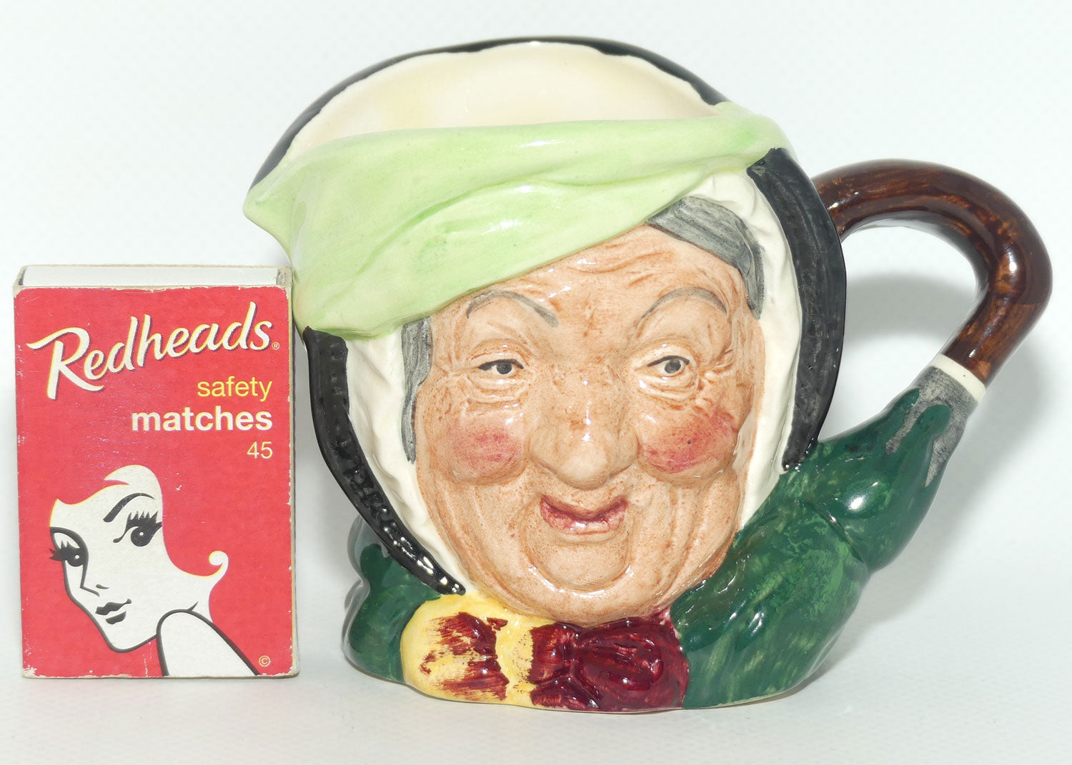 D5528 stamped D5451 Royal Doulton small character jug Sairey Gamp | misstamped