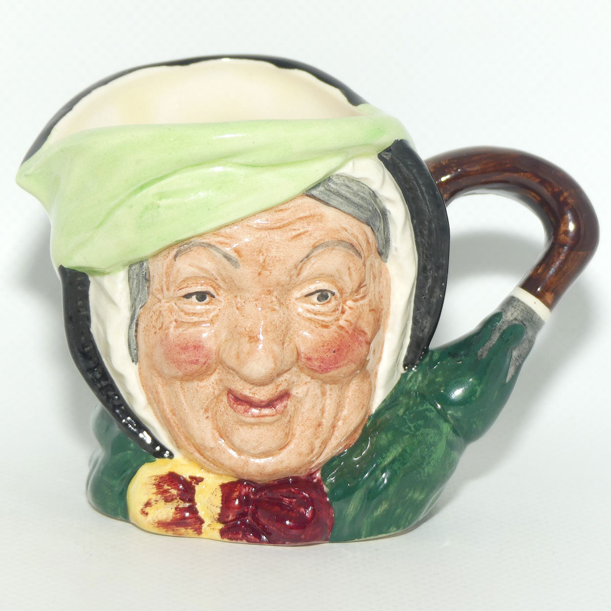 D5528 stamped D5451 Royal Doulton small character jug Sairey Gamp | misstamped