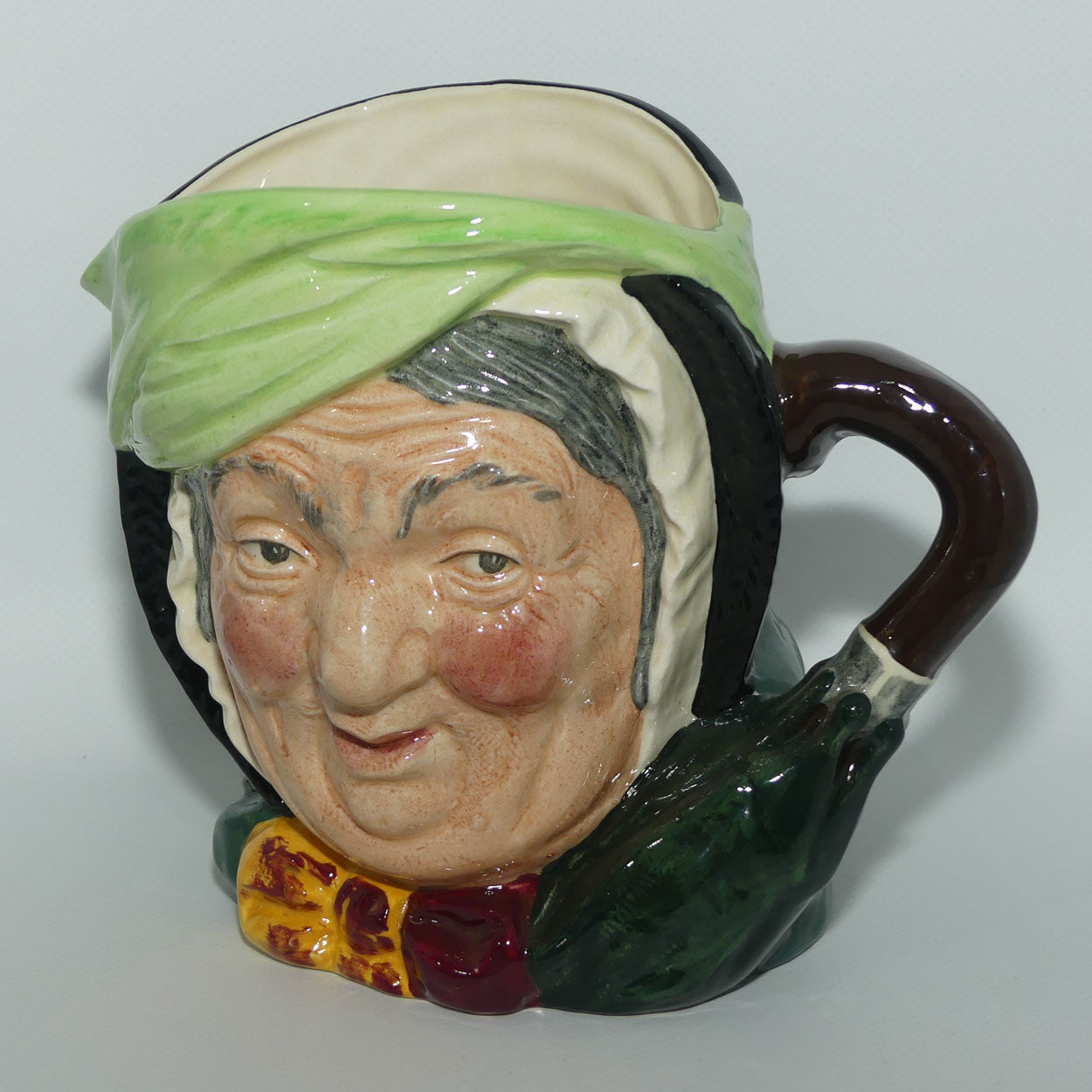D5451 stamped D5528 Royal Doulton large character jug Sairey Gamp | misstamped