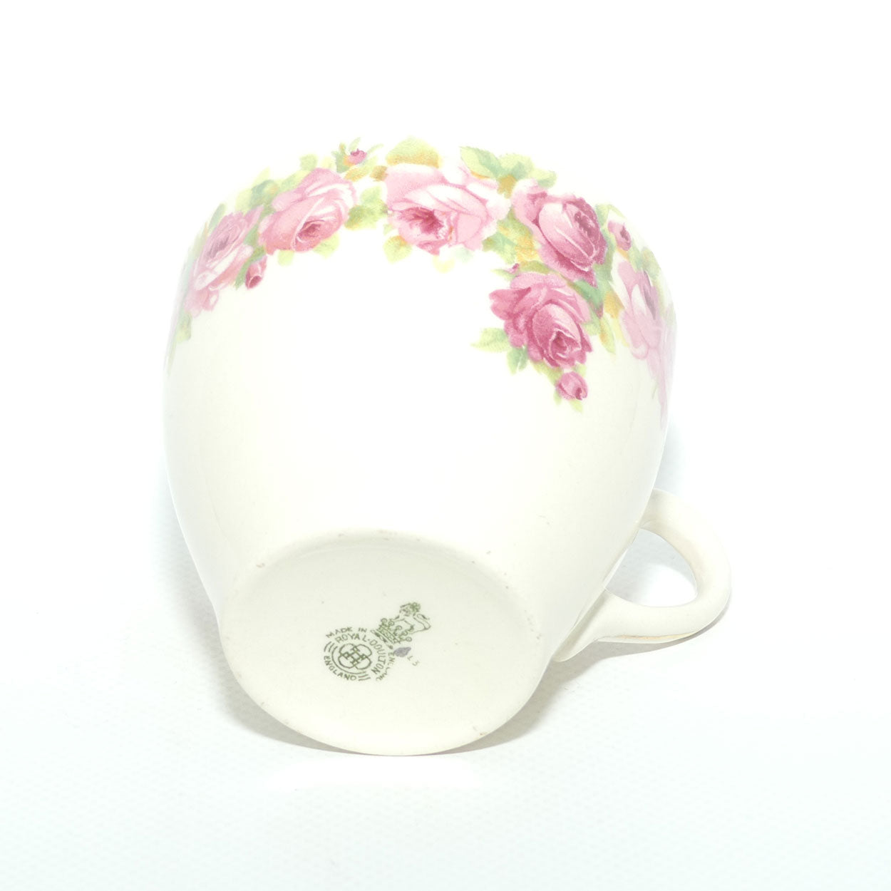 Royal Doulton Raby Rose trio D5533 | Square Plate | #2