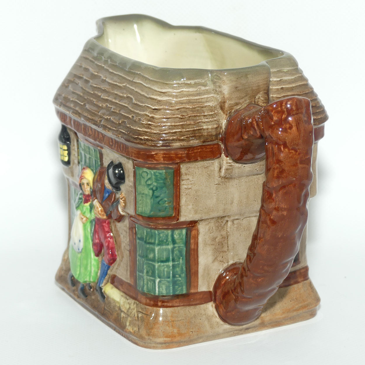 Royal Doulton Dickens G Low Relief Old Curiosity Shop jug | Nell, her grandfather and the Marchioness D5584 | #3