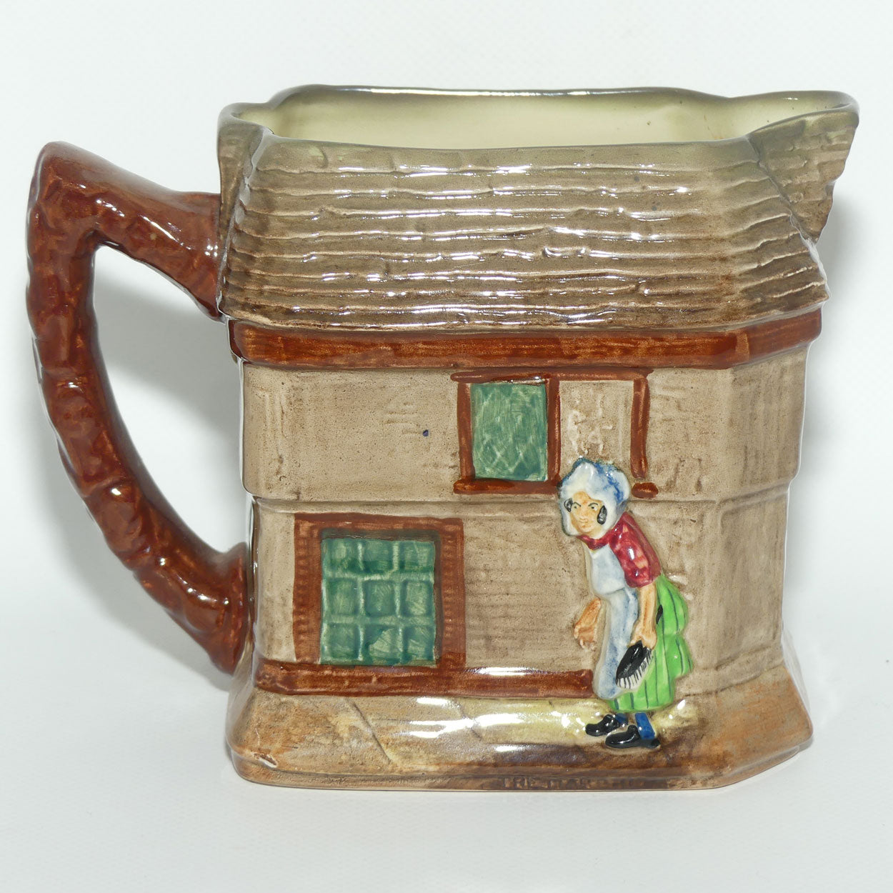 Royal Doulton Dickens G Low Relief Old Curiosity Shop jug | Nell, her grandfather and the Marchioness D5584 | #3