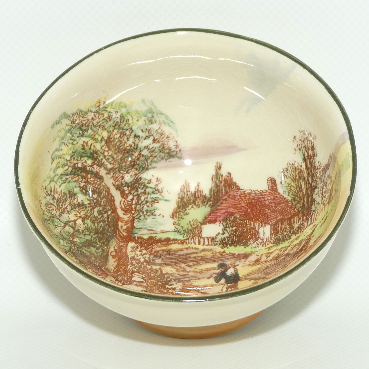 Royal Doulton Rustic England small footed bowl D5694